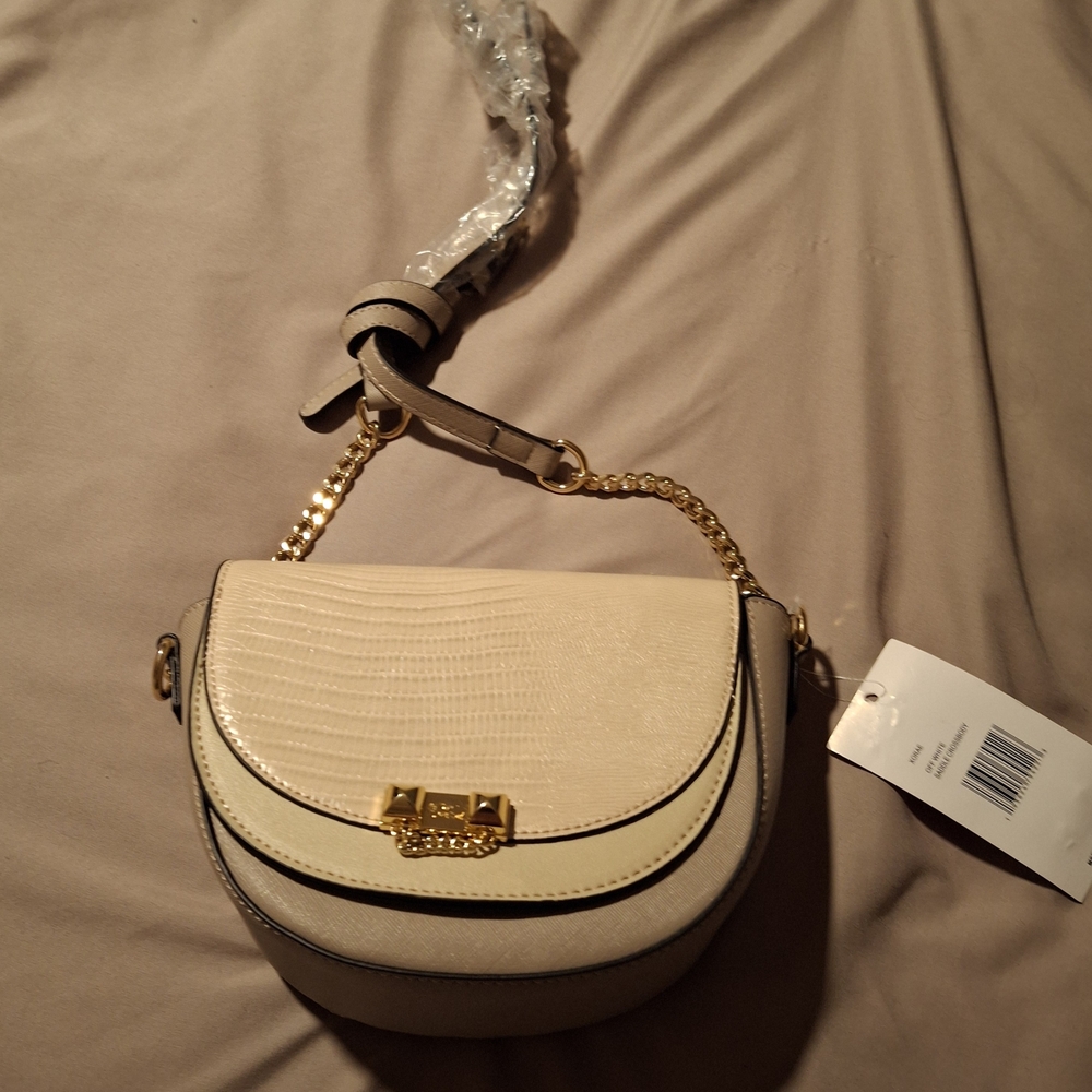 Betsey Johnson Handbag with Gold Accents
